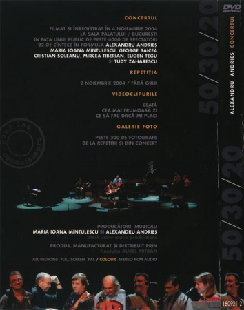 Alexandru Andrieș - Concertul, (CD) [1]