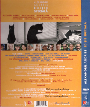 Alexandru Andrieș – Ediție Specială (CD+DVD) [1]