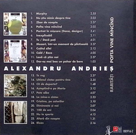 Alexandru Andrieș - Interzis / Azi [1]