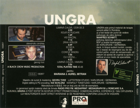 Alexandru Andrieș - Ungra, (CD) [1]