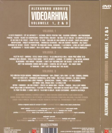 Alexandru Andrieș - Videoarhiva - Volumele 1, 2 & 3, (CD) [1]