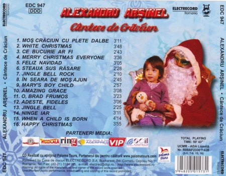 Alexandru Arșinel - Cântece De Crăciun , (CD) [1]