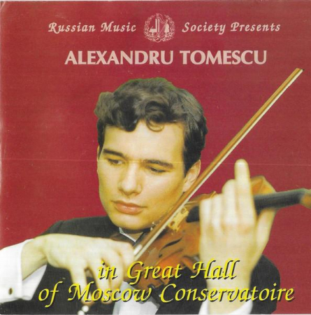 Muzica Clasica - Alexandru Tomescu - Alexandru Tomescu In Great Hall Of Moscow Conservatoire, (CD)