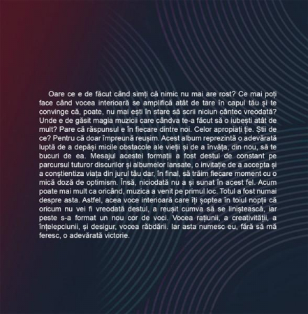 Alexu And The Voices Inside - Micile Victorii, (CD) [1]