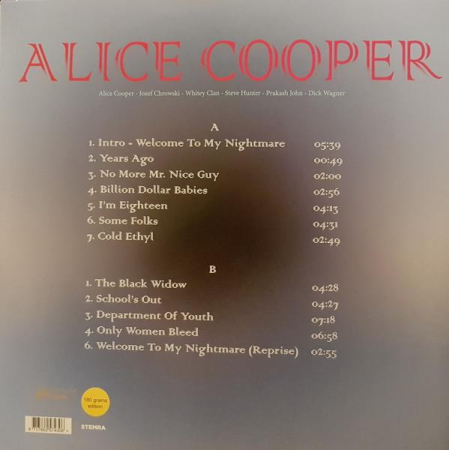 Alice Cooper  - Alone In His Nightmare Live 1975 (Disc Vinil) [1]