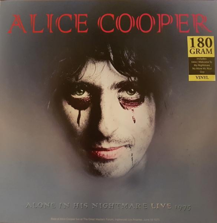 Discuri vinil - Alice Cooper  - Alone In His Nightmare Live 1975 (Disc Vinil)