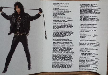 Alice Cooper - Hey Stoopid, (Casetă Audio) [1]