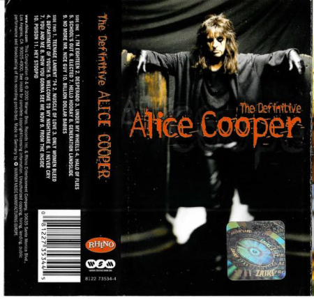 Casete audio - Alice Cooper  - The Definitive (Casetă Audio)
