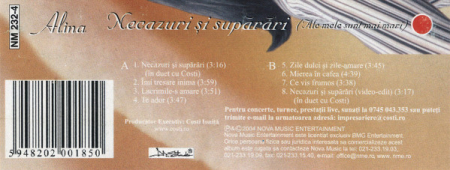 Alina* – Necazuri Și Supărări (Ale Mele Sunt Mai Mari) (CASETA) [1]