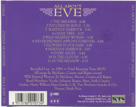 All About Eve - Blessed By Angels (CD) [1]