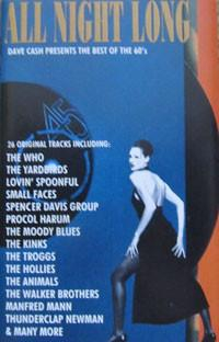 Rock/Folk - All Night Long - Dave Cash Presents The Best Of The 60's (Caseta Audio)
