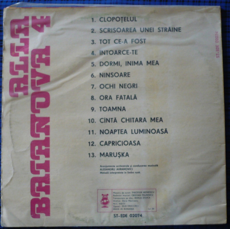 Alla Baianova - Alla Baianova 4, (Disc Vinil) [1]