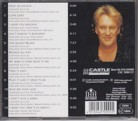 Alvin Lee - Nineteenninetyfour (CD) [1]