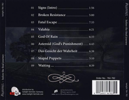 Amatris - Before The Final Journey, (CD) [1]