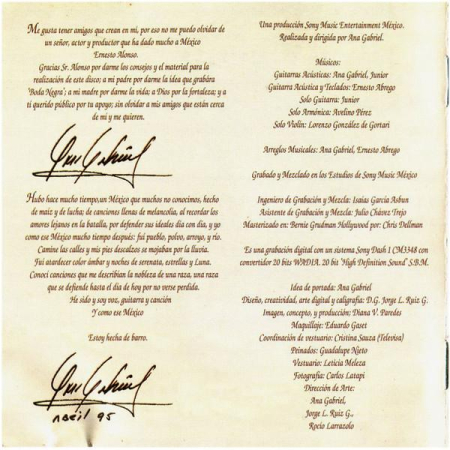 Ana Gabriel - Joyas De Dos Siglos (CD) [1]