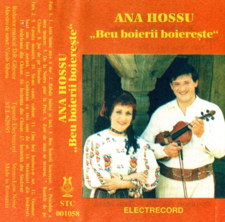 Casete audio - Ana Hossu - Beu Boierii Boiereste (Caseta Audio)