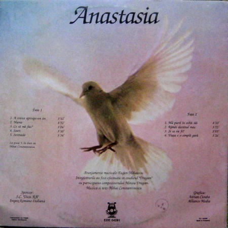 Anastasia Lazariuc - Anastasia, (Disc Vinil) [1]