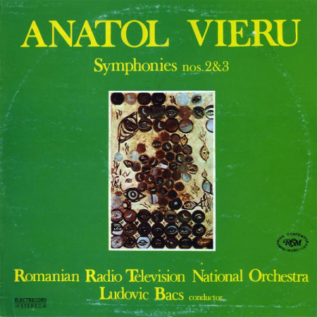Muzică Clasică - Anatol Vieru - Symphonies Nos. 2&3, (Disc Vinil)