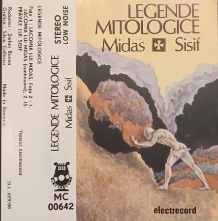 Povesti/Teatru/Non-Music - Anca Balaci - Legende Mitologice Midas ☩ Sisif, (Casetă Audio)