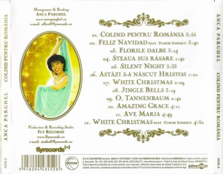 Anca Parghel - Colind Pentru România , (CD) [1]