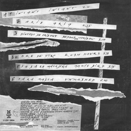 Anca Parghel - Magic Bird, (Disc Vinil) [1]