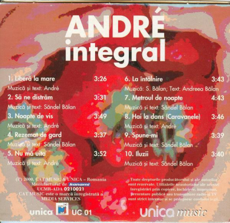 André - Integral, (CD) [1]