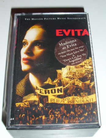 Pop - Andrew Lloyd Webber And Tim Rice – Evita (The Complete Motion Picture Music Soundtrack) (CASETA)