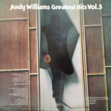 Andy Williams - Greatest Hits Vol. 3 [1]