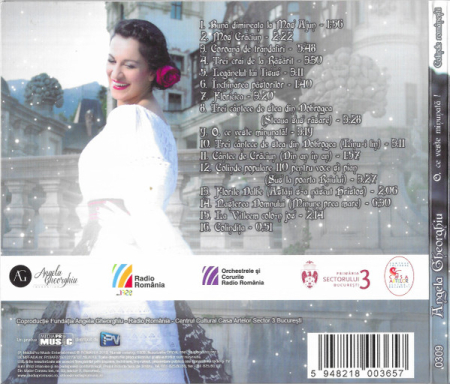 Angela Gheorghiu - O Ce Veste Minunată ! - Colinde Românești , (CD) [1]