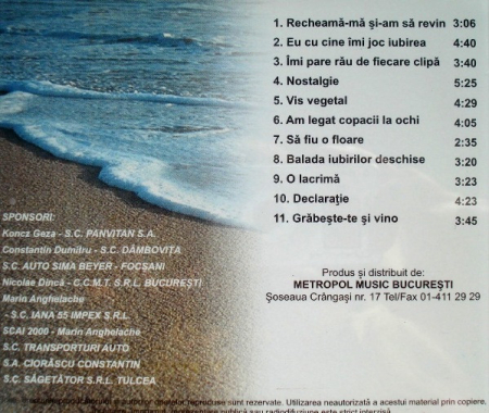 Angela Similea - Nostalgie, (CD) [1]