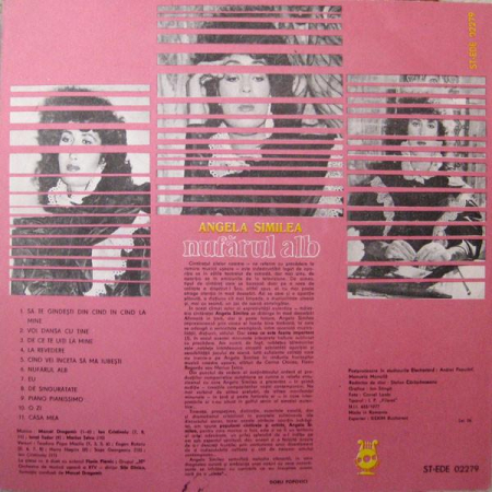 Angela Similea - Nufărul Alb (Disc Vinil) [1]