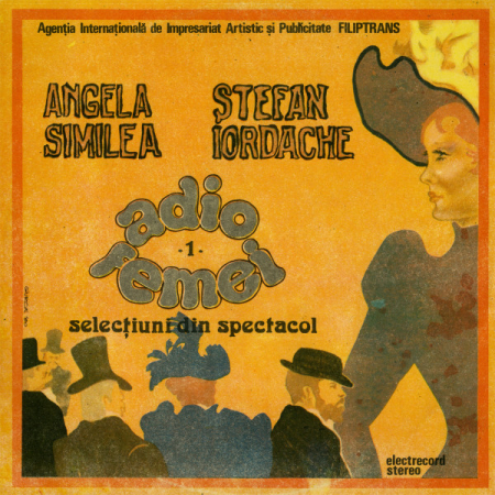 Discuri vinil - Angela Similea și Ștefan Iordache – Adio Femei - 1 - (Selecțiuni Din Spectacol)