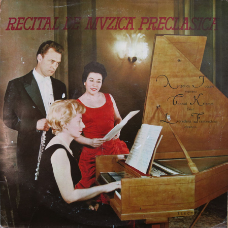 Discuri vinil - Angelica Tuccari, Conrad Klemm, Loredana Franceschini – Recital De Musică Preclasică (Disc Vinil)