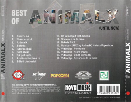 Animal X – Best Of (Until Now) (CD) [1]