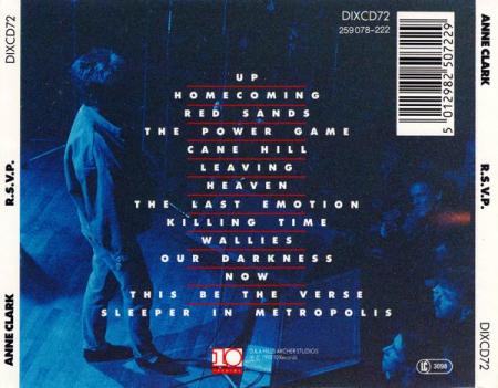 Anne Clark - R.S.V.P. (CD) [1]