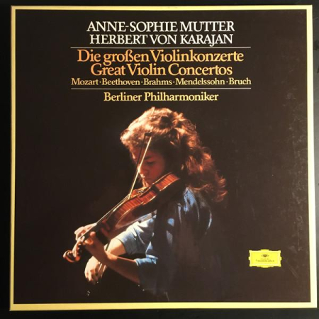 Muzică Clasică - Anne-Sophie Mutter - Die Großen Violinkonzerte - Great Violin Concertos (Disc Vinil)