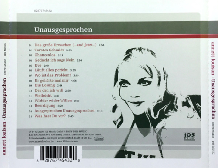 Annett Louisan - Unausgesprochen (CD) [1]