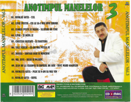 Anotimpul Manelelor 3 (CD) [1]