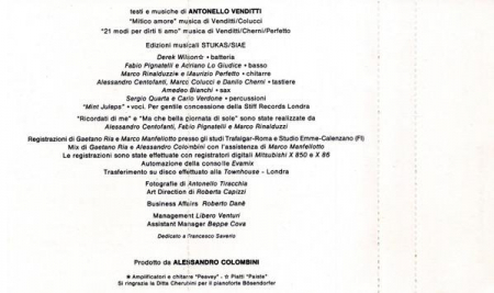Antonello Venditti - In Questo Mondo Di Ladri, (Casetă Audio) [1]