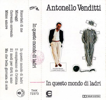 Antonello Venditti - In Questo Mondo Di Ladri, (Casetă Audio) [0]