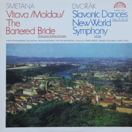 Discuri vinil - Antonín Dvořák - Vltava (Moldau), The Bartered Bride / Slavonic Dances, New World Symphony (Disc Vinil)