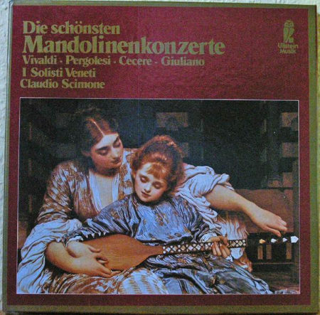 Muzică Clasică - Antonio Vivaldi - Die Schönsten Mandolinenkonzerte  (Disc Vinil)