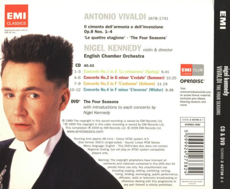 Antonio Vivaldi - The Four Seasons (CD) [1]