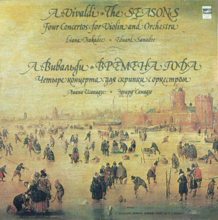 Antonio Vivaldi - Времена Года, (Disc Vinil) [0]