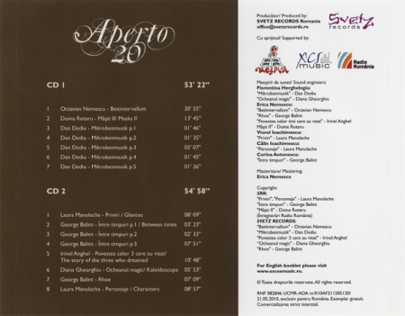 Aperto – 20 (CD) [1]