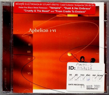 Muzica Usoara - Aphelion - I-VI, (CD)