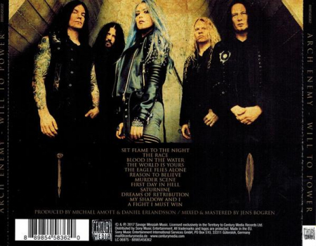 Arch Enemy - Will To Power, (CD) [1]