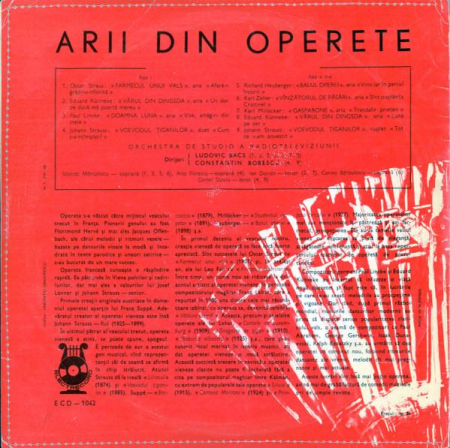 Arii Din Operete (Disc Vinil) [1]