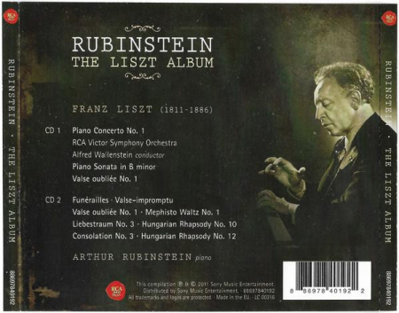 Arthur Rubinstein - The Liszt Album (CD) [1]