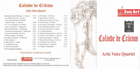 Artis Voice Quartet – Colinde De Craciun (CD) [1]